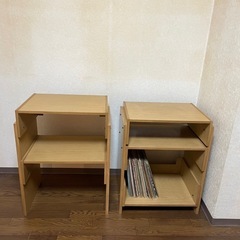 レコードラックの画像