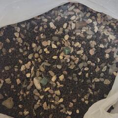 水槽用敷石 (黒)