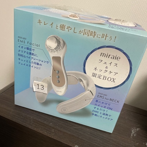 miraie EMS Facial \u0026 EMS for NECK 限定BOX