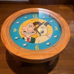 レア　ウォレスとグルミット 時計 テーブル 