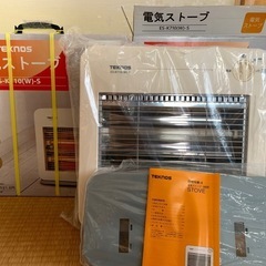 新品未使用　２つ　TEKNOS テクノス 電気ストーブの画像