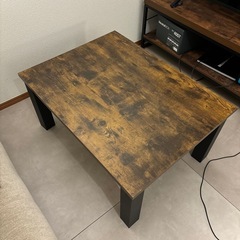 ニトリ　ローテーブル　こたつ