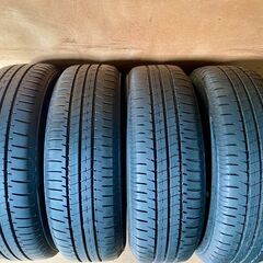 BRIDGESTONE ECOPIA NH200c 175/65R14 82S 中古タイヤ&スチールホイール×4本セットの画像