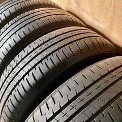 BRIDGESTONE ECOPIA NH200c 175/65R14 82S 中古タイヤ&スチールホイール×4本セットの画像