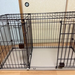 ペット用　区分け有りの大きめなゲージの画像