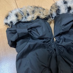 レディース　手袋　黒の画像