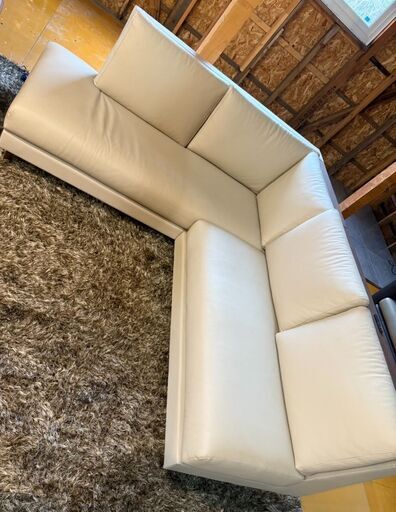 成約済み::ニトリ　リビングダイニングソファセット(LD1NシールドMBRBE）【2P＋カウチ左肘】