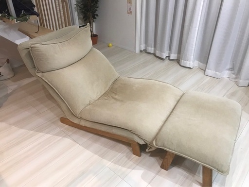 無印良品　ハイバックリクライニングソファ