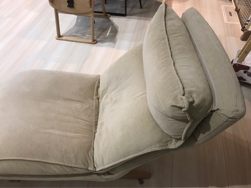 無印良品　ハイバックリクライニングソファ