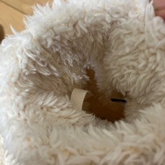 レディース　ボア付き手袋の画像