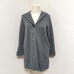 デミルクスビームス 美品 長袖ニットカーディガン ロング丈 ウー...