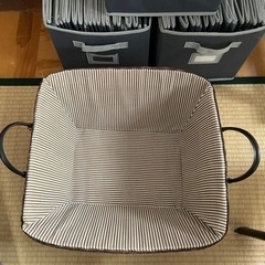 折り畳み収納ケース20個&ストローバッグ　収納ケース　箱　の画像