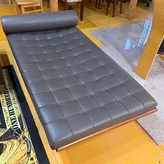 バルセロナデイベッド　Barcelona Daybed　イタリア製本革使用　シングルベッド　リプロダクト家具　ジェネリック家具【札幌　清田区　店頭引取可】の画像