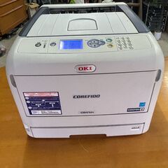 OKI COREFIDO2 C841dn A3対応 カラーLEDレーザープリンター 印刷枚数:トレイ17414枚 マルチパーパストレイ120枚 中古の画像