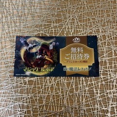 チケット、マジックショー