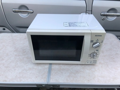 電子レンジ IRIS OHYAMA アイリスオーヤマ IMB-T174-6-W 2018年製 ホワイト 家電