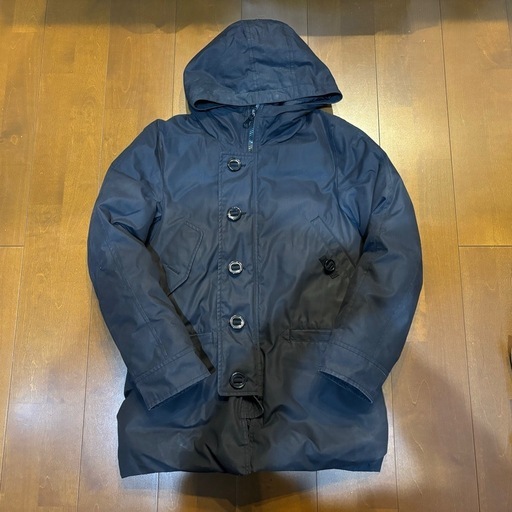 年末セール！美品【SHIPS 】フード付きモッズダウンジャケット