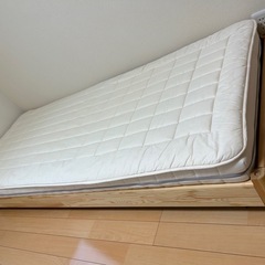 【3点セット】セミシングルベッド