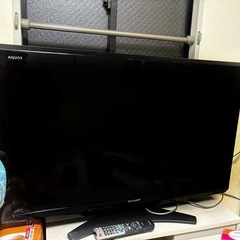 SHARP/テレビ/40型/ジャンク品