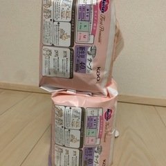 メリーズ ファーストプレミアム ~3000gまで 赤ちゃんのために 40枚 2倍やわらかカシミヤタッチ first premium merriesの画像
