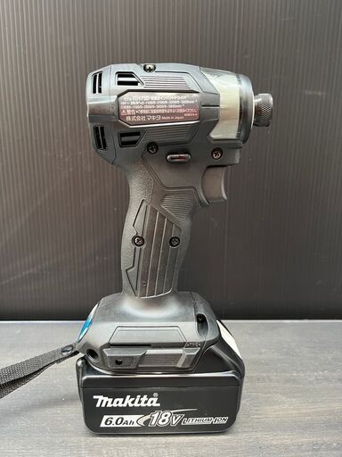 【未使用】マキタ　インパクトドライバー　TD173DRGXB　18V　6.0Ah　フルセット　ブラック【ハンズクラフト熊本けやき通り店】
