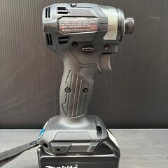 【未使用】マキタ　インパクトドライバー　TD173DRGXB　18V　6.0Ah　フルセット　ブラック【ハンズクラフト熊本けやき通り店】の画像