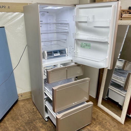 R523 ☀️ ジモティー限定価格！大容量♪ HITACHI 冷蔵庫 (501L) 17年製 R-S5000G ⭐ 動作確認済 ⭐ ク