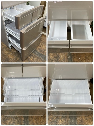 R523 ☀️ ジモティー限定価格！大容量♪ HITACHI 冷蔵庫 (501L) 17年製 R-S5000G ⭐ 動作確認済 ⭐ ク