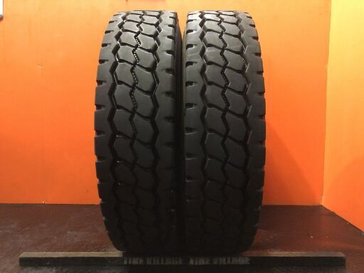 札幌発 引取OK 走行短め DUNLOP DECTES SP531 11R22.5 16PR 22.5インチ トラックタイヤ 夏タイヤ 2本 21年製 地山 大型ダンプ　(JRC074)