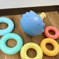 【最終お値下げ】おもちゃ　輪投げの画像