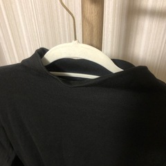 新品LLサイズ　チュールドッキングニットワンピースの画像