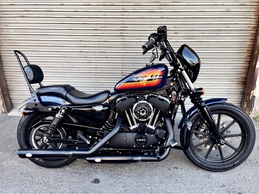 ハーレー⭐️XL1200NSアイアン⭐️社外マフラー⭐️ヘッドライト⭐️ETC⭐️セッティング済み