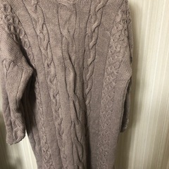 LLサイズ　ニットワンピースの画像