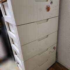 チェスト　収納　5段　使用感あり
