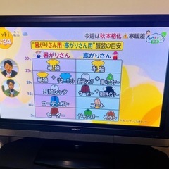 【取引中】HITACHI  42V型　テレビ