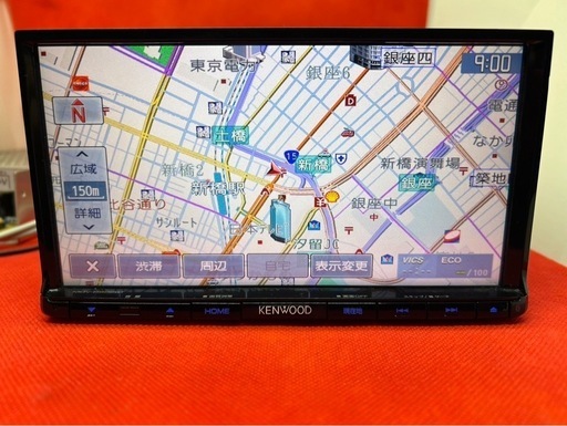⭐︎美品⭐︎KENWOOD 2023地図　MDV-D502BT 新品バックカメラ付き