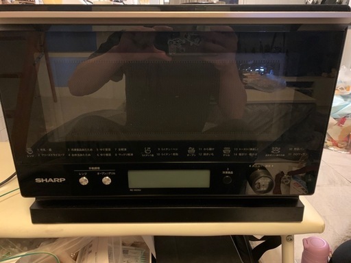 早いもの勝ちこれ以上値下げしません‼️SHARP　オーブンレンジ　RE-W233J-B 2022年製