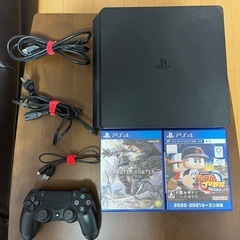 プレイステーション4 本体➕ソフト2本