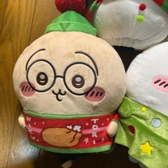ちいかわクリスマスBIGぬいぐるみ3種の画像