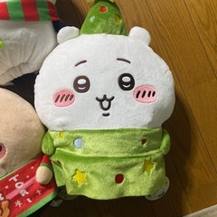 ちいかわクリスマスBIGぬいぐるみ3種の画像