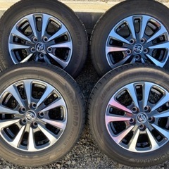 【スタッドレス】80　ノア・ヴォクシー・エスクァイア・１９５／６５Ｒ１５　エスクァイア純正アルミ　