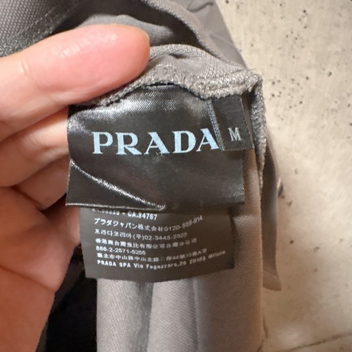 PRADA プラダ　鹿の子　半袖ポロシャツ　