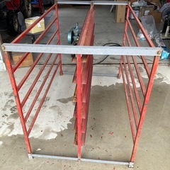 苗箱 苗コンテナ 運搬 苗棚　中古　積載60枚の画像