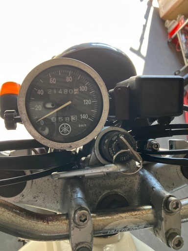 TW225.スカチューンです。ビームスマフラー付いてます。