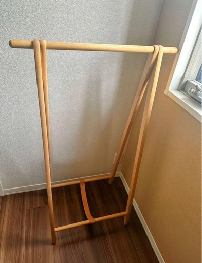 ハンガーラック　木製　お洒落