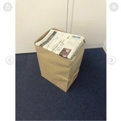 新聞紙回収袋譲ってください。