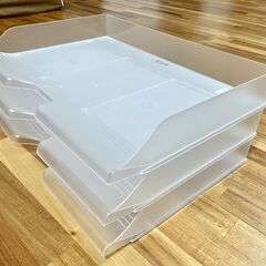 【3段セット】デスクトレイA3横