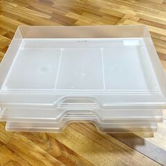 【3段セット】デスクトレイA3横の画像