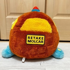 ※近日リサイクルショップへ ほぼ未使用 3.モルカー ぬいぐるみ 大 クレーンゲーム景品❁¨̮の画像
