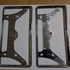 スズキ　ナンバープレートフレーム　１台分の画像
